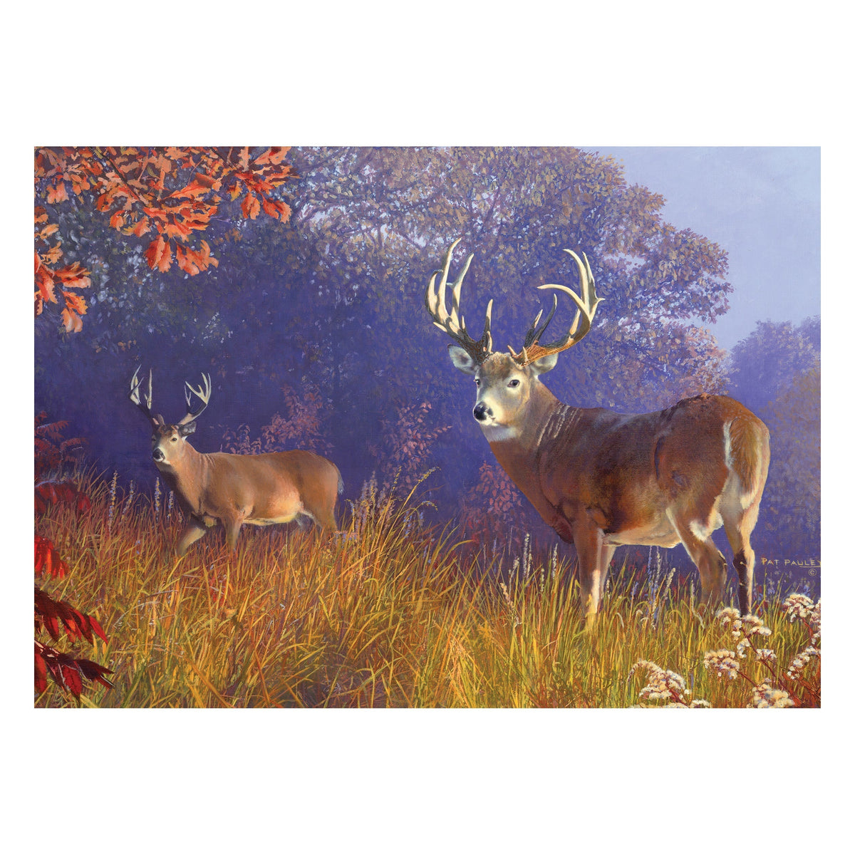 Puzzle in Tin 1000-Piece-Deer Scene