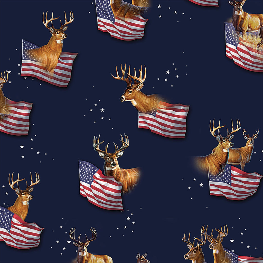Gift Wrap-Deer Assortment-36 pc Display