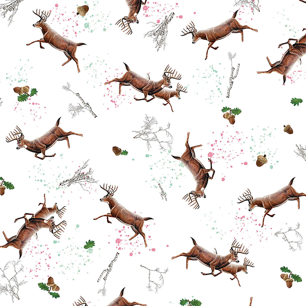 Gift Wrap-Deer Assortment-36 pc Display