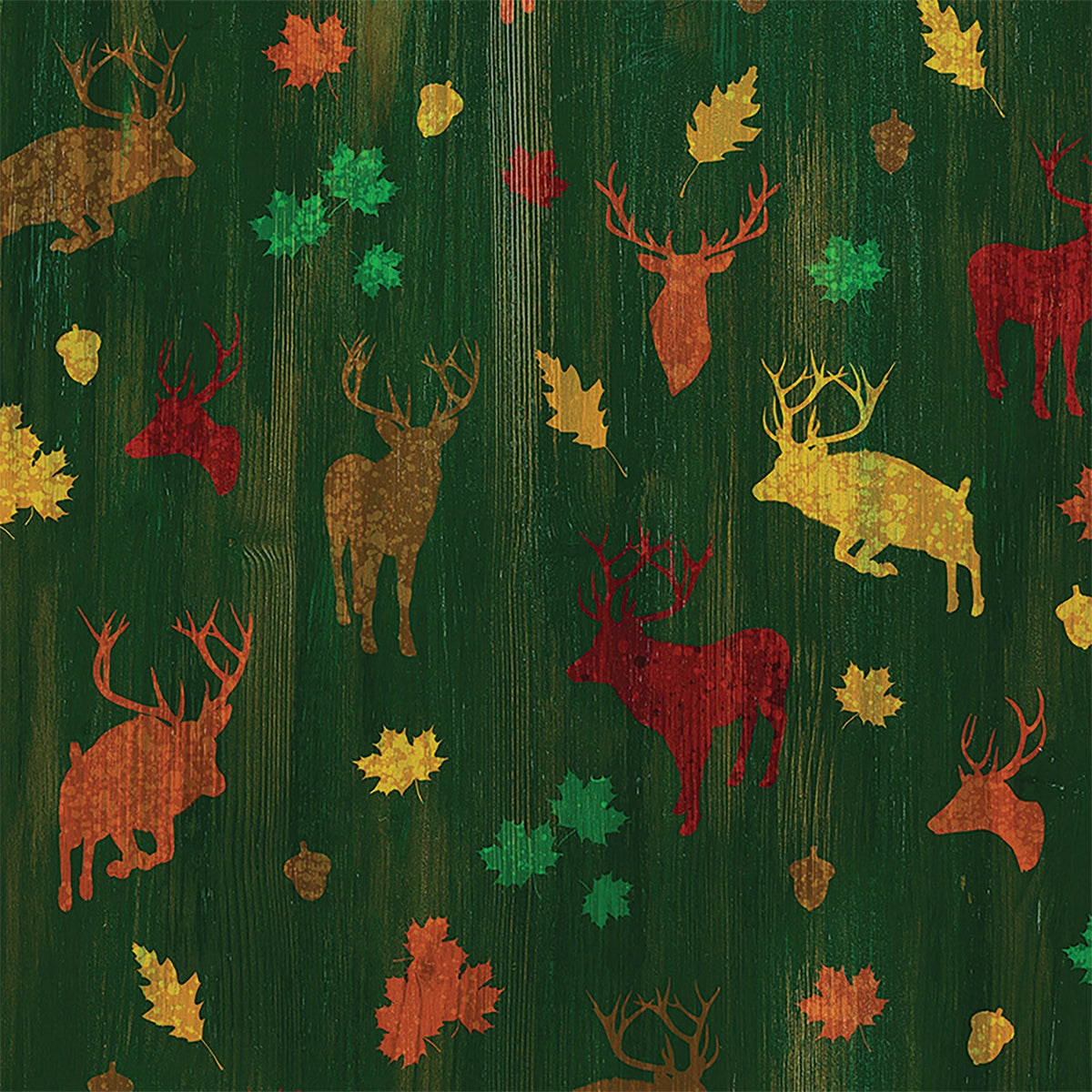 Gift Wrap-Deer Assortment-36 pc Display