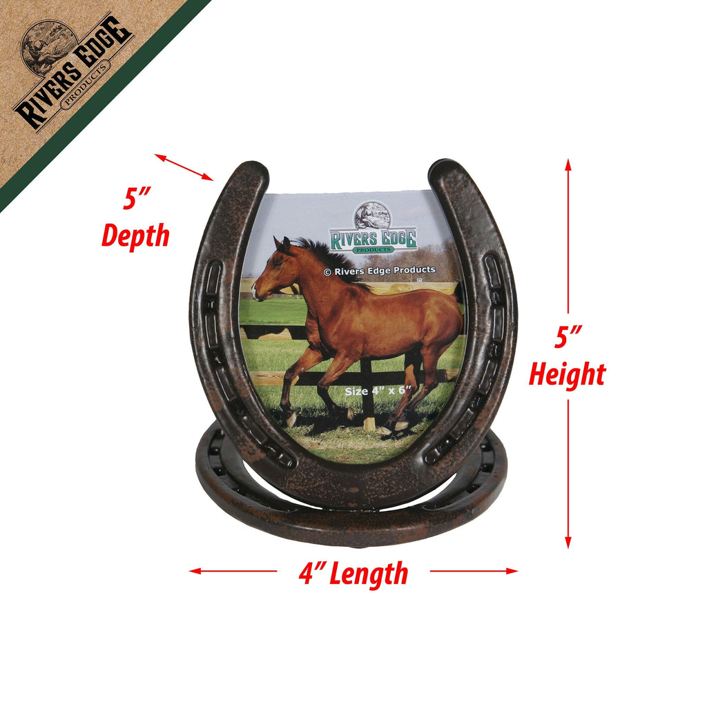 Picture Frame 4in x 6in-Horseshoe