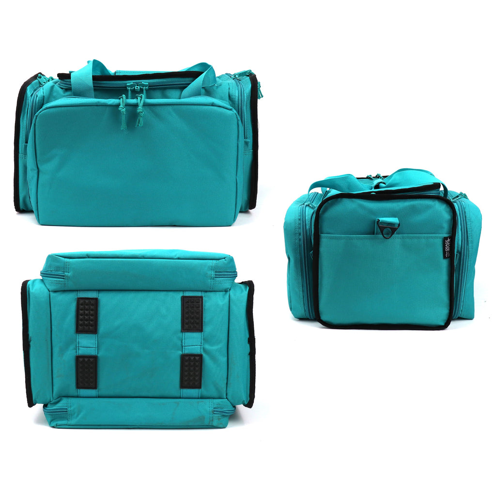 Osage River Range Bag-Teal and Black