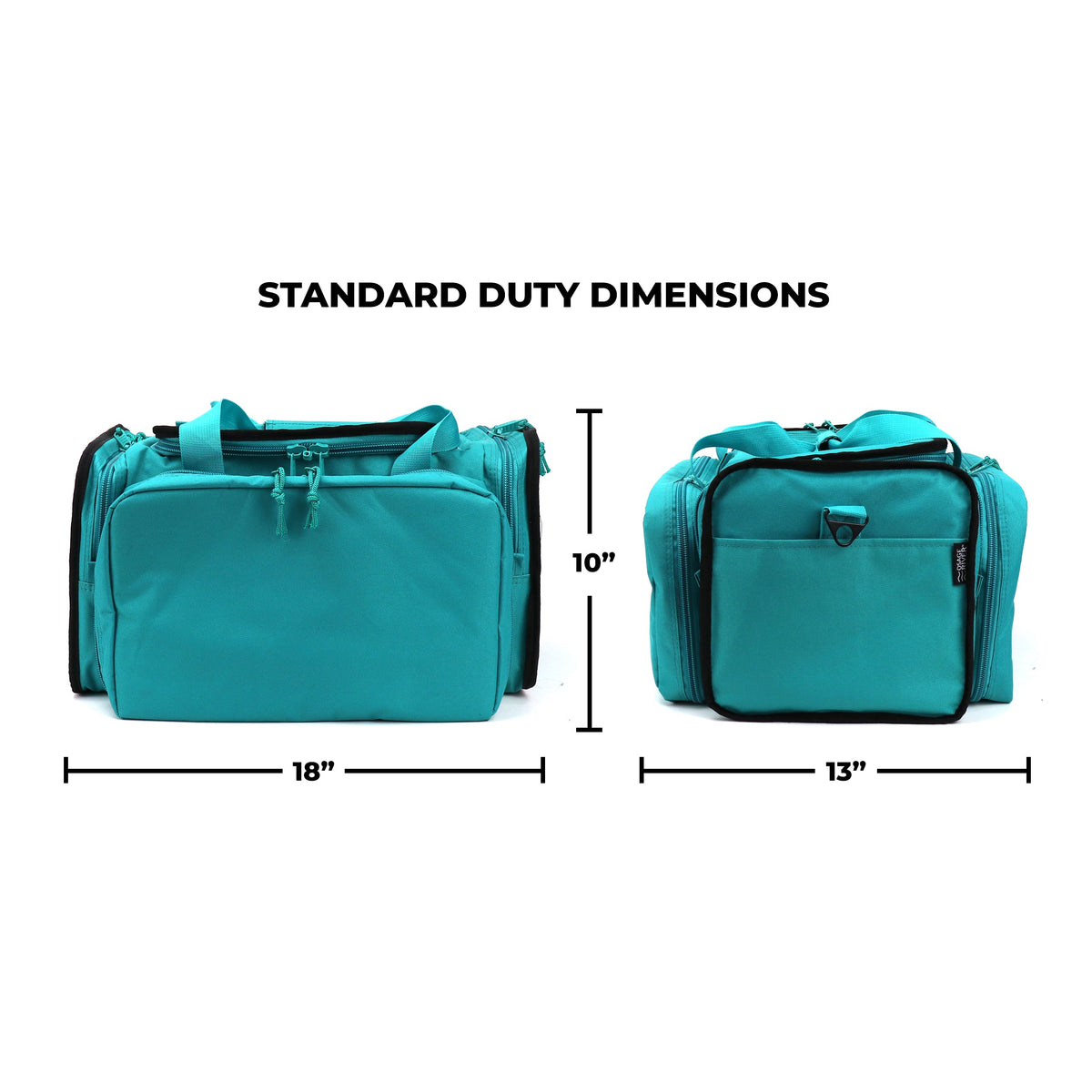 Osage River Range Bag-Teal and Black