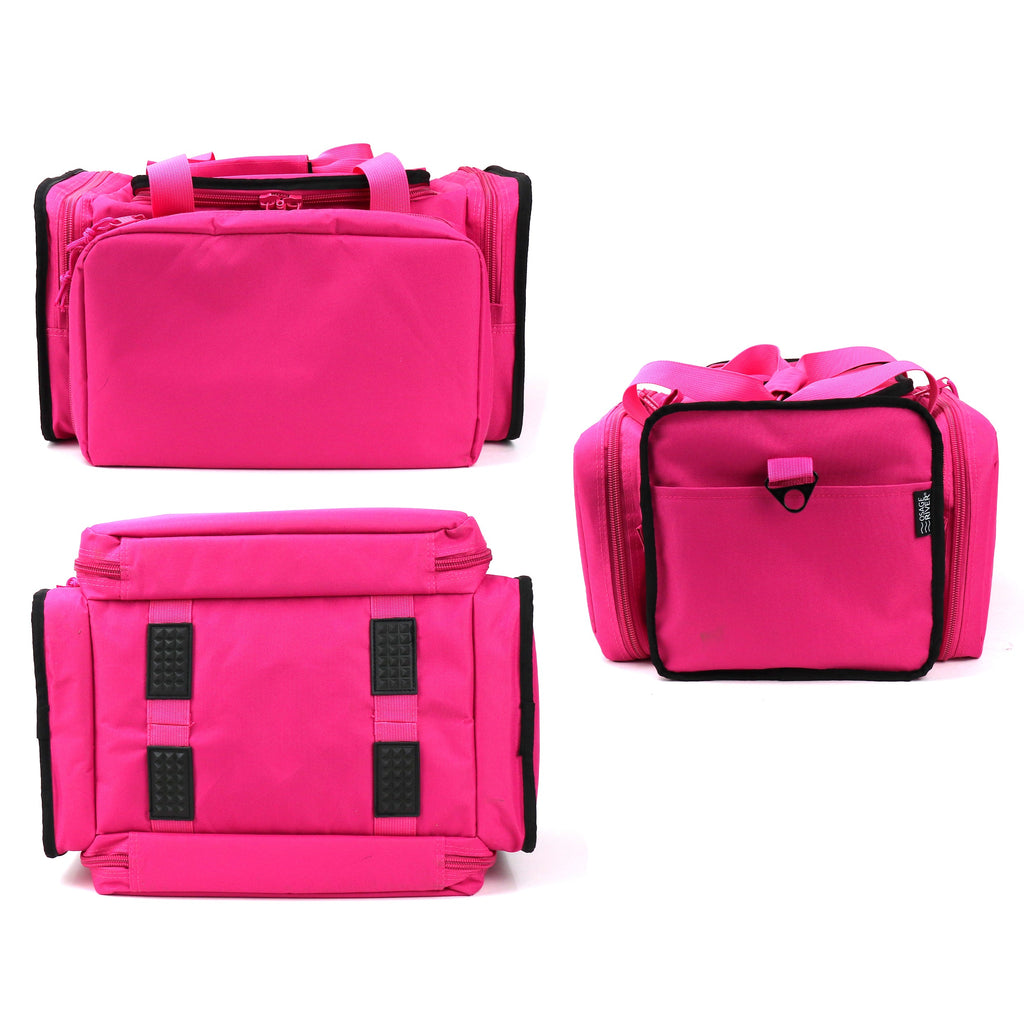 Osage River Range Bag-Pink and Black