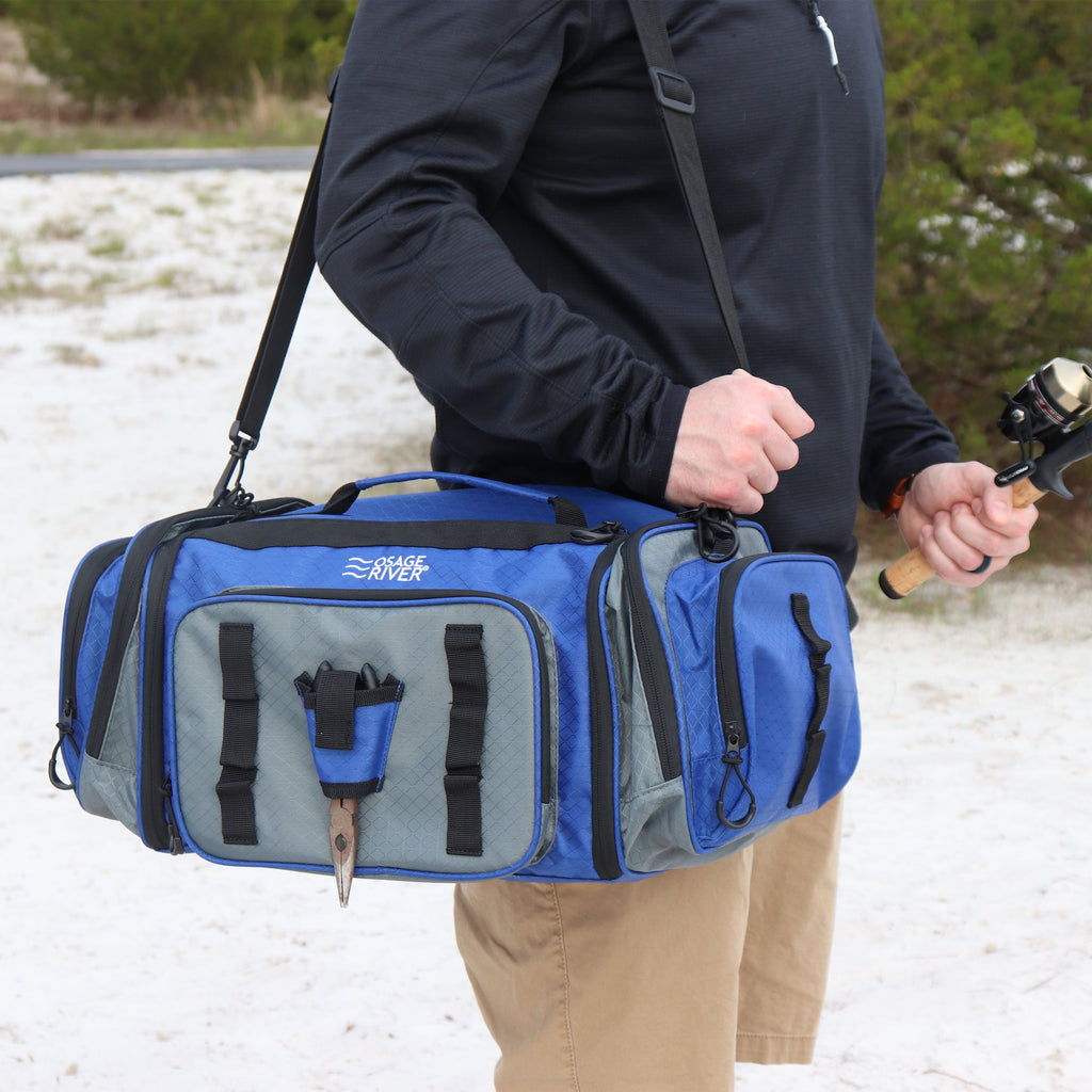 Osage River Elite Ripstop Fishing Tackle Bag-Ash-