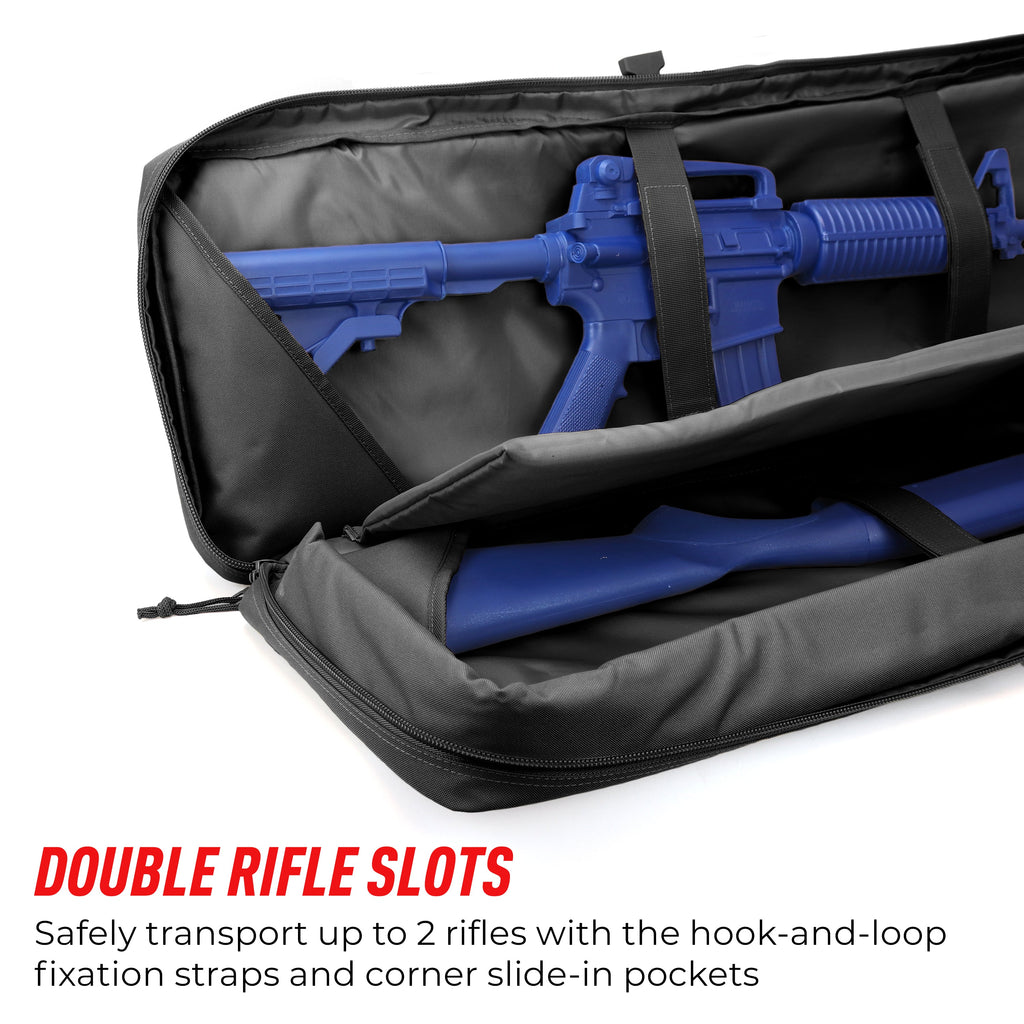 Osage River Double Rifle Case 42-Inch-Black