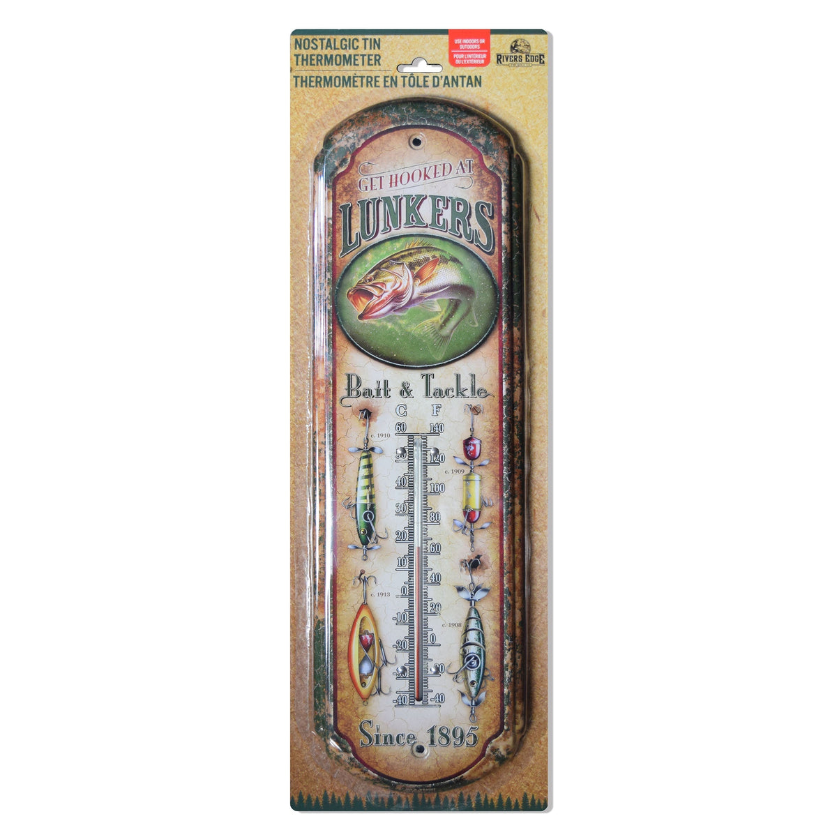 Tin Thermometer-Lunkers