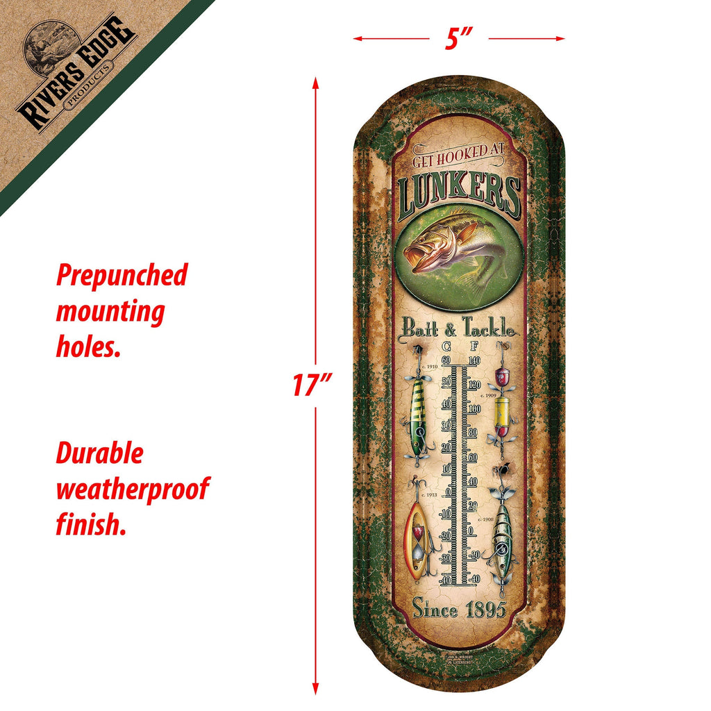 Tin Thermometer-Lunkers