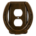 Electrical Cover Single Receptacle-Horse Shoe