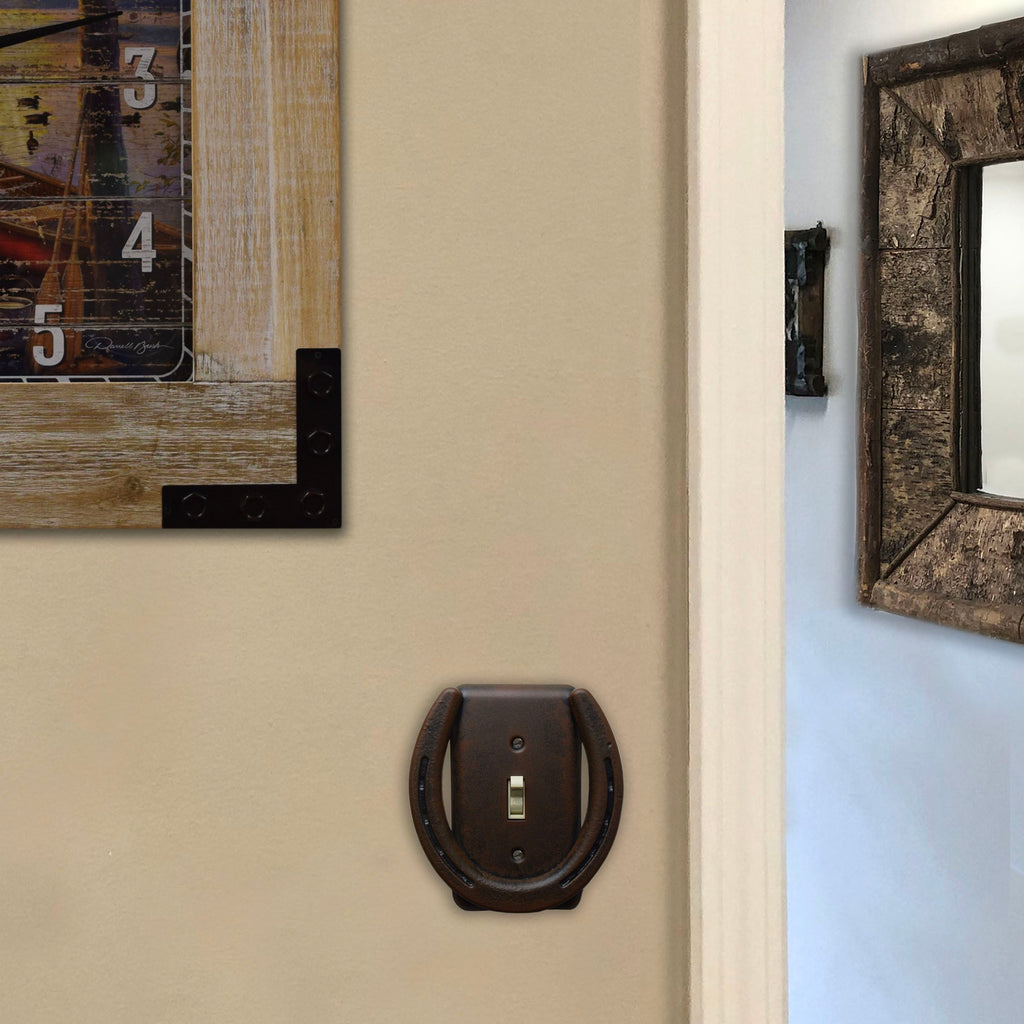 Electrical Cover Single Plate Switch-Horse Shoe
