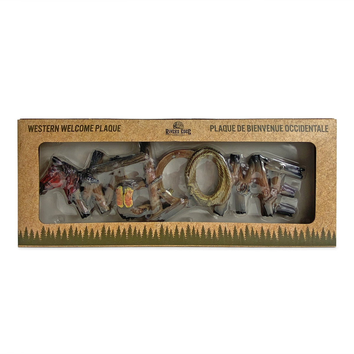 Welcome Plaque-Western