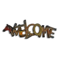 Welcome Plaque-Western