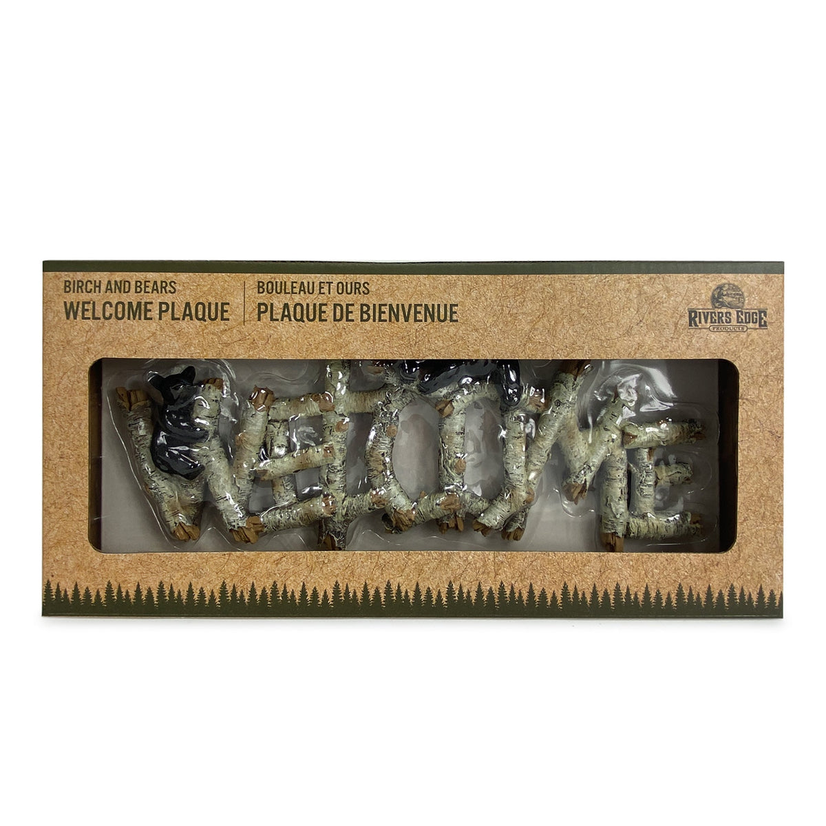 Welcome Plaque-Birch Bear
