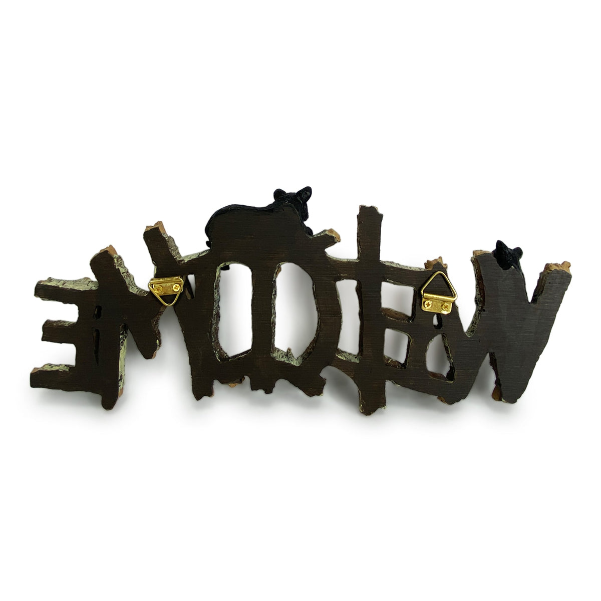 Welcome Plaque-Birch Bear
