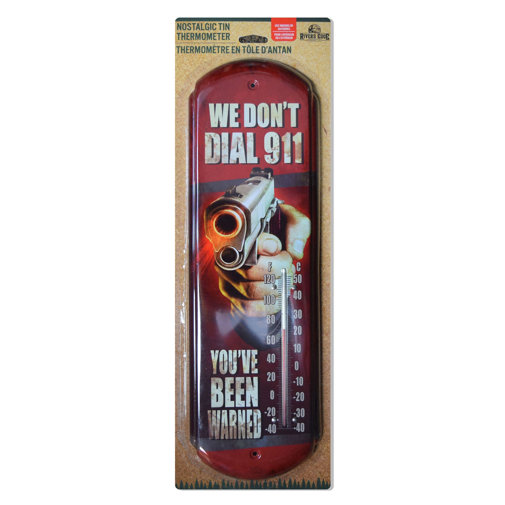 Tin Thermometer-Dial 911