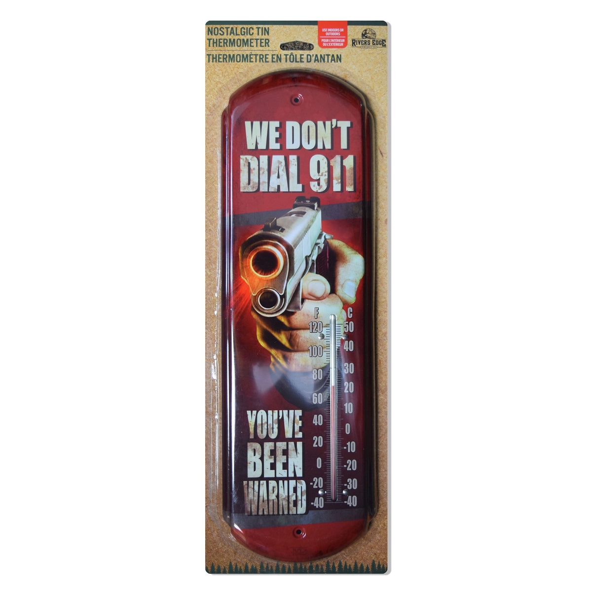 Tin Thermometer-Dial 911