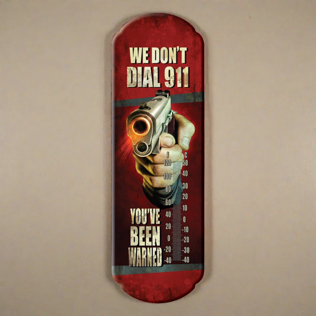 Tin Thermometer-Dial 911