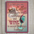 Tin Sign 12in x 17in-Lord Give