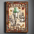 Tin Sign 12in x 17in-Nut House