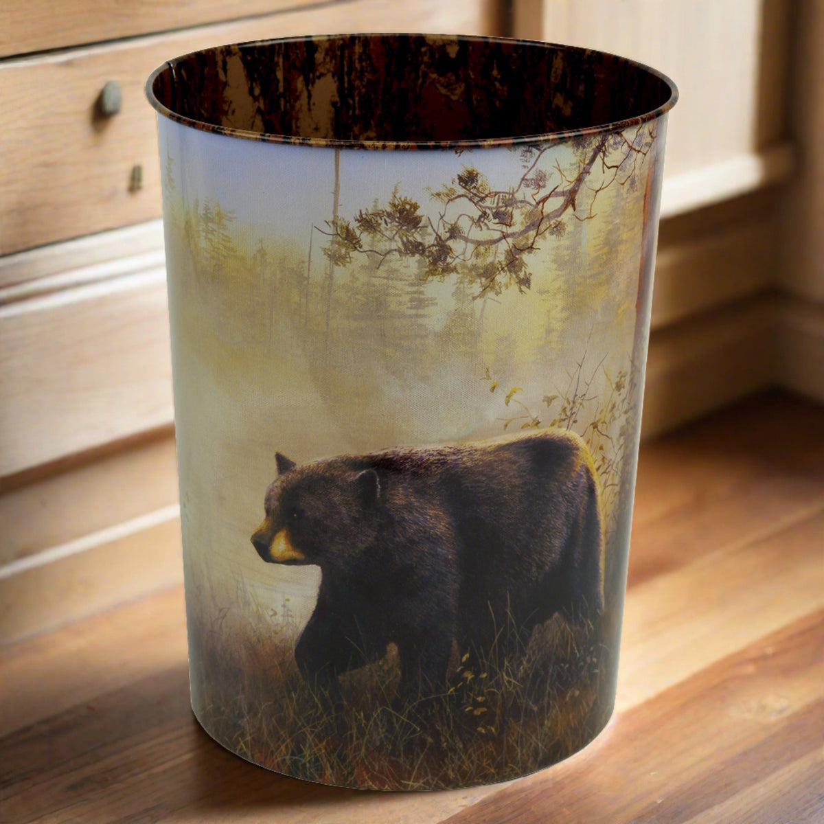 Waste Basket-Jim Hansel Bear