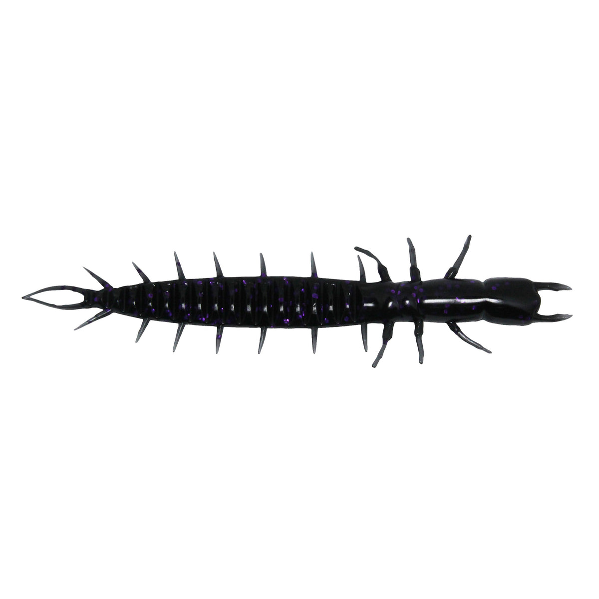 Tackle HD Hellgrammite 5-inch 10pk-Black Purple Flake