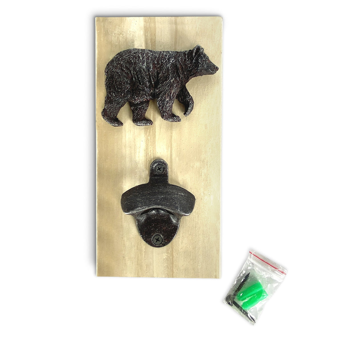 Bottle Opener-Rustic Bear