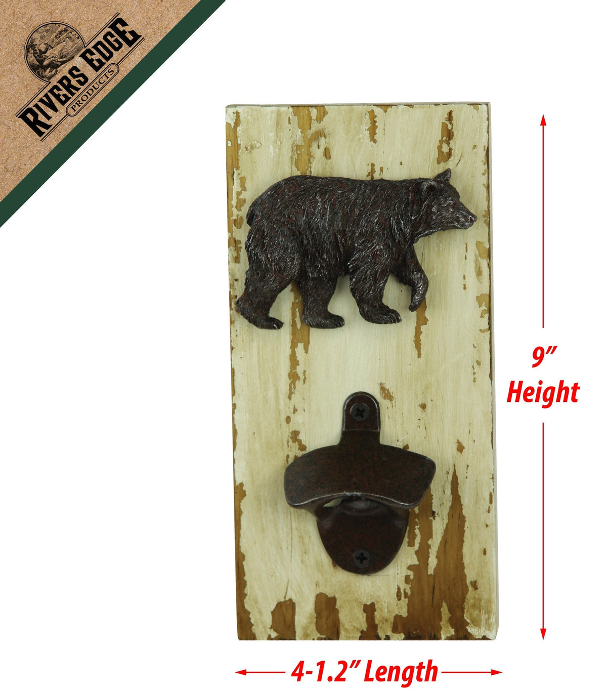 Bottle Opener-Rustic Bear