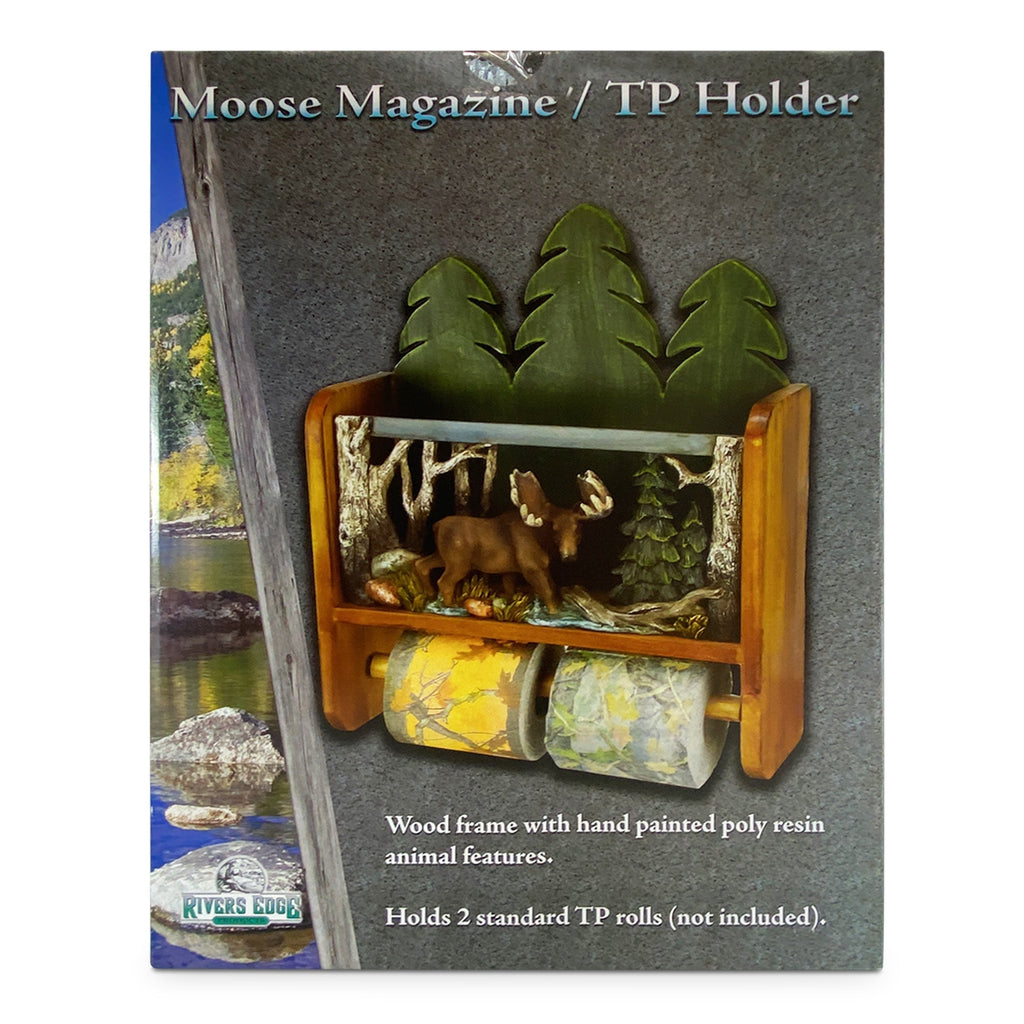 Magazine Rack TP Holder-Moose