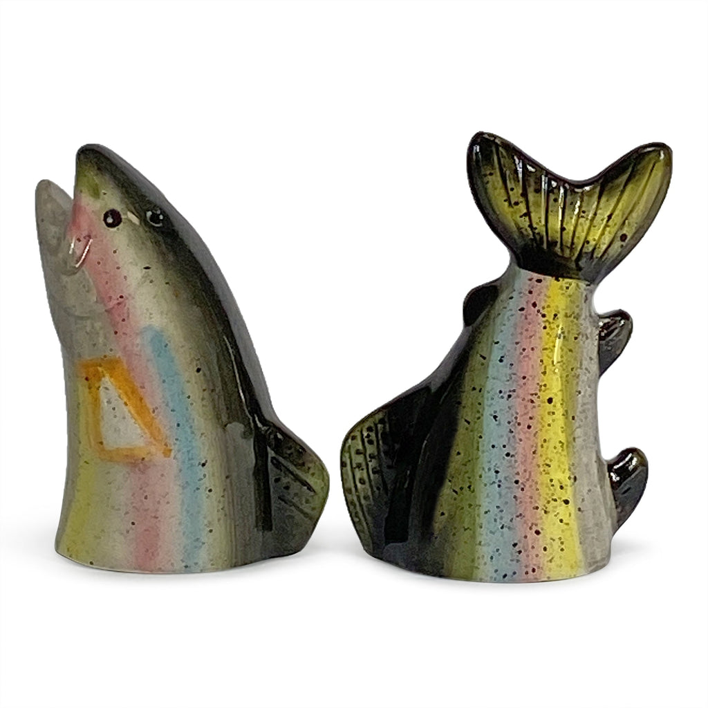 Salt and Pepper Shakers-Trout