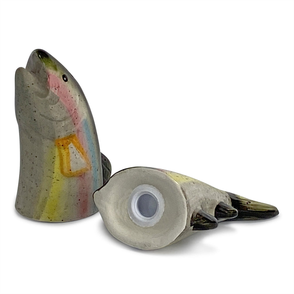 Salt and Pepper Shakers-Trout