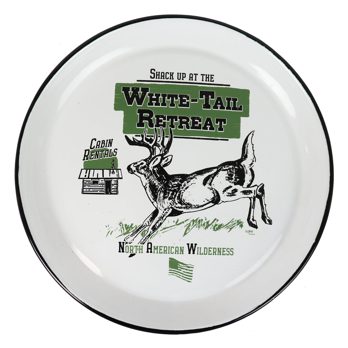 Round Platters 3 Piece-Porcelain Enamel