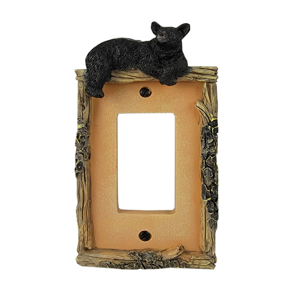 Electrical Cover Single Plate-Bear
