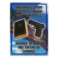 Tin Sign 12in x 17in-Two Things