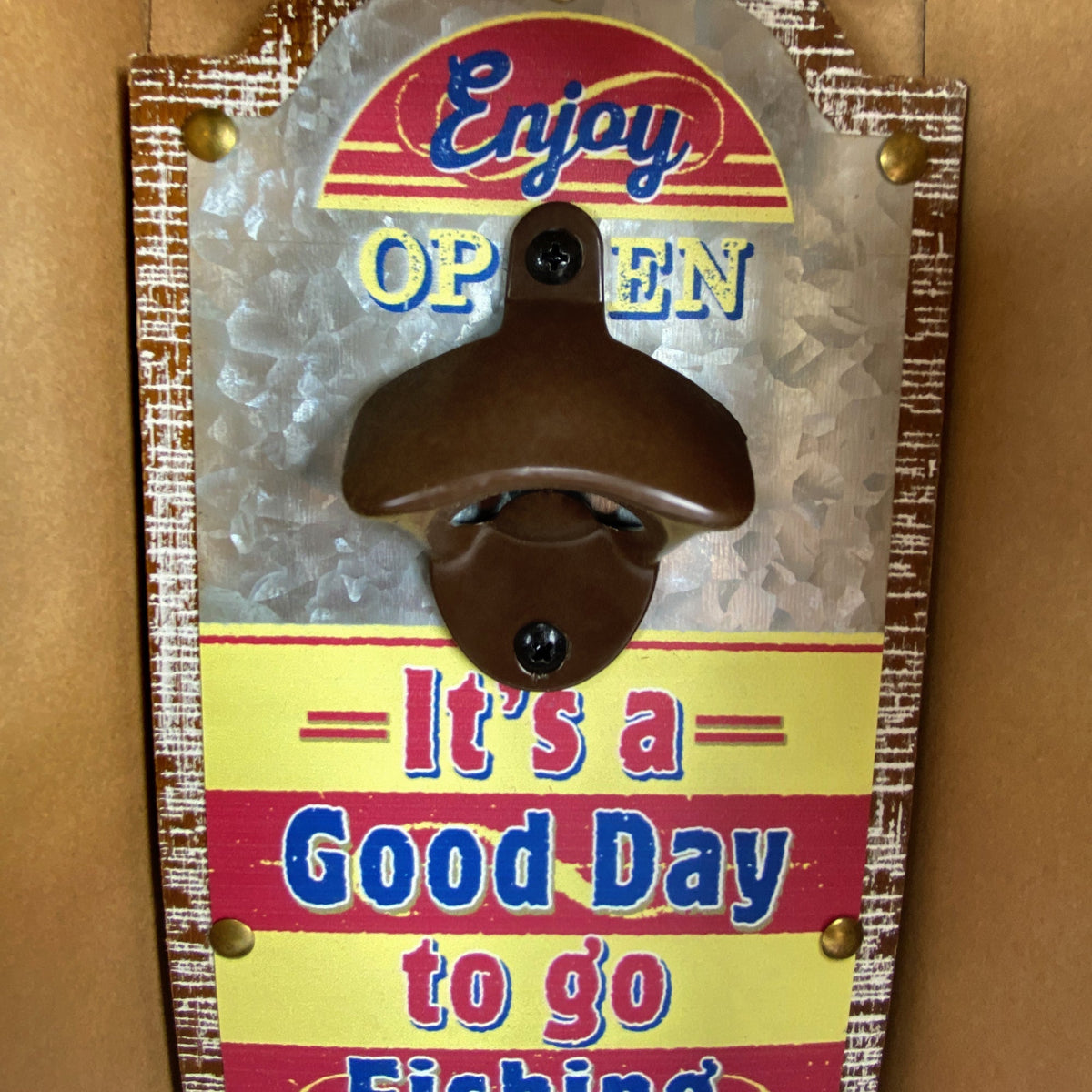 Bottle Opener-Good Fishing