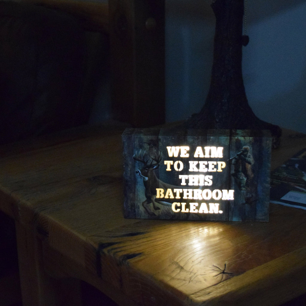 LED Box 8in x 5in-Aim to Keep