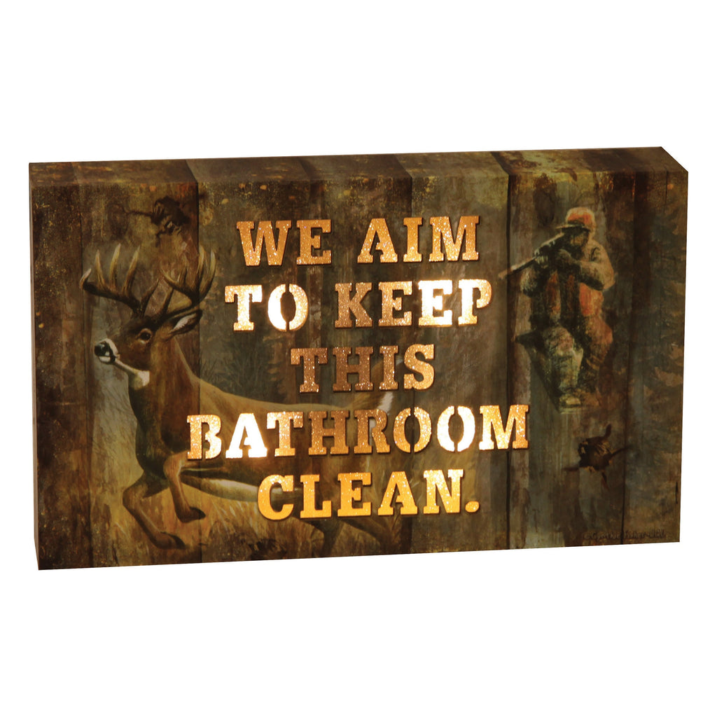 LED Box 8in x 5in-Aim to Keep