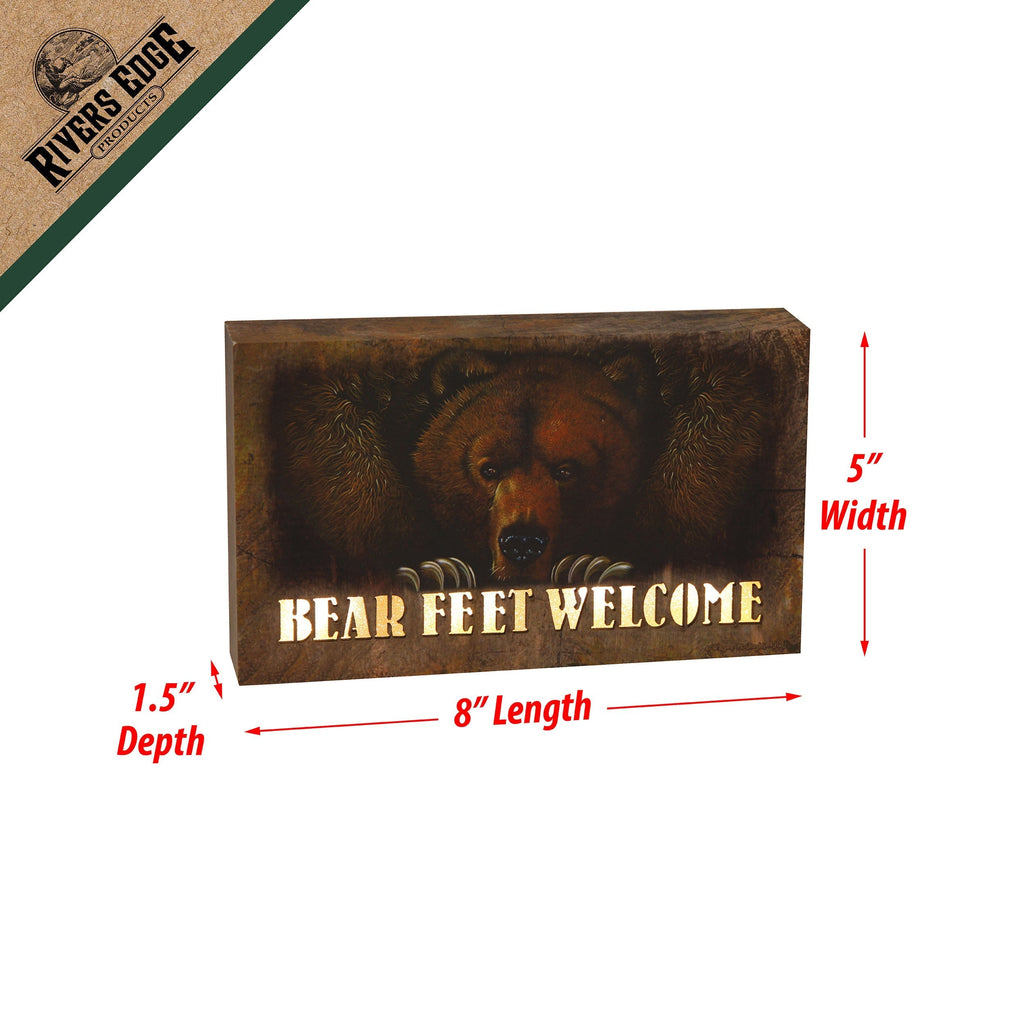 LED Box 8in x 5in-Bear Feet