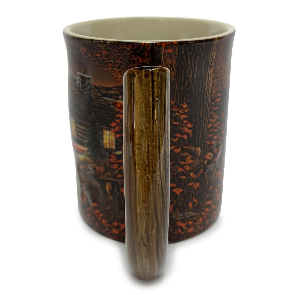 Ceramic Mug 3D 15oz-Cabin Scene