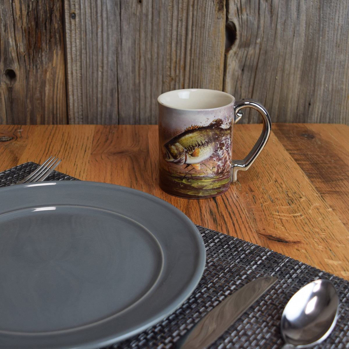 Ceramic Mug 3D 15oz-Bass Scene
