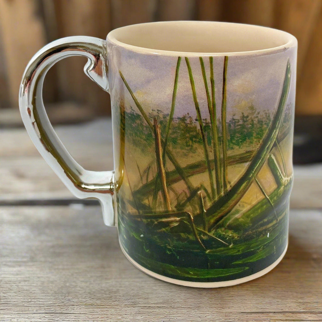 Ceramic Mug 3D 15oz-Bass Scene