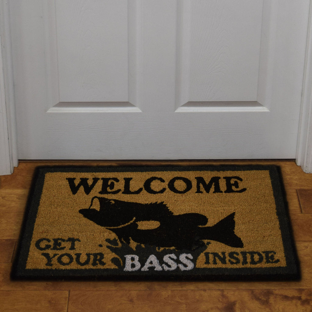 Coir Mat 30in x 18in-Bass