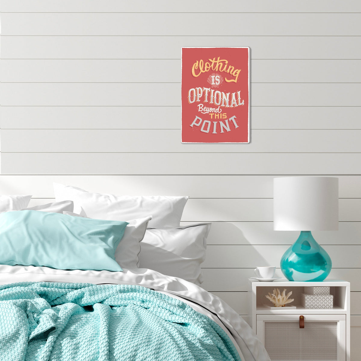 Tin Sign 12in x 17in-Clothing