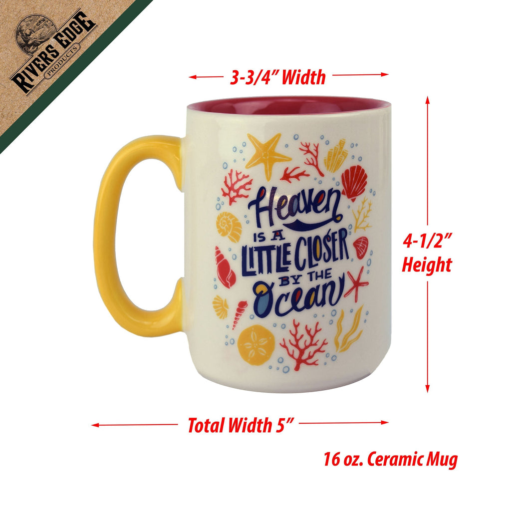 Ceramic Mug 16oz-Heaven Ocean
