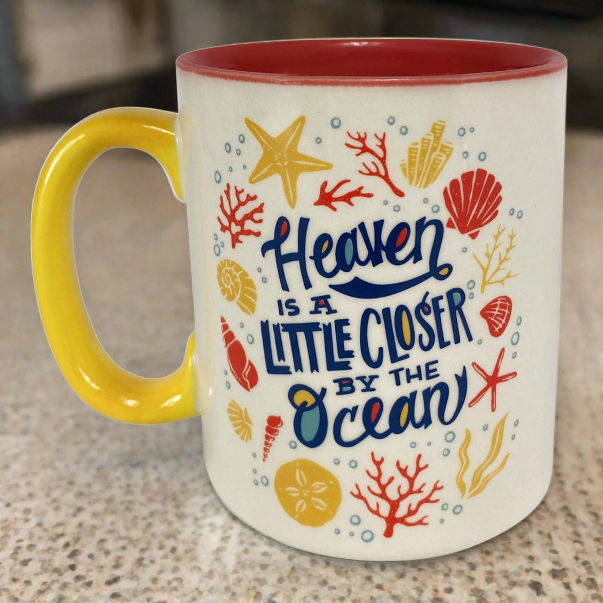 Ceramic Mug 16oz-Heaven Ocean