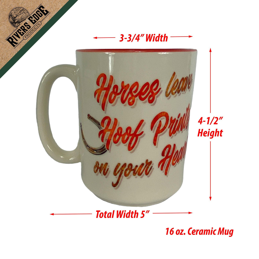 Ceramic Mug 16oz-Hoof Prints