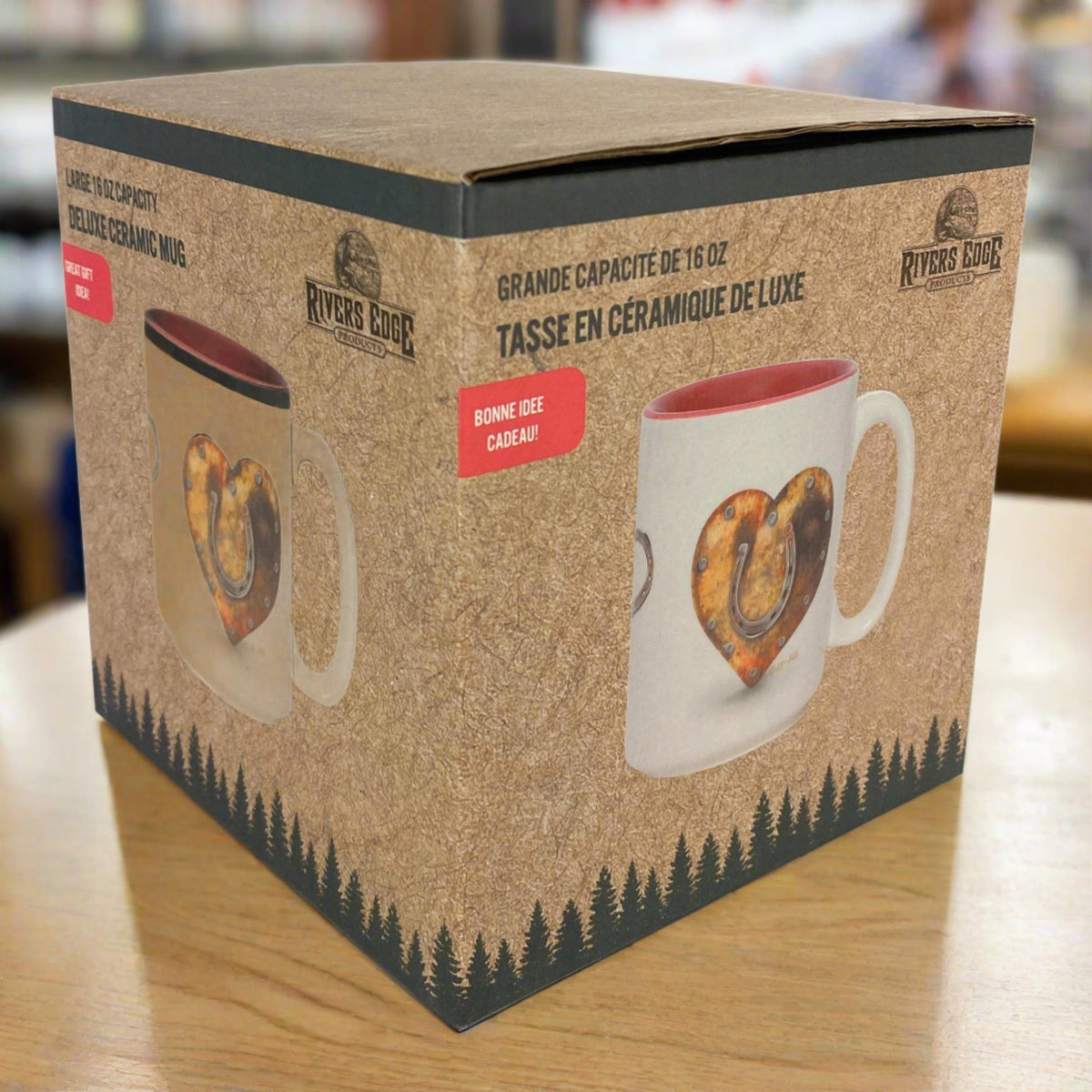 Ceramic Mug 16oz-Hoof Prints