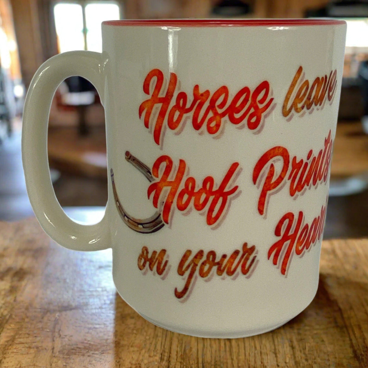 Ceramic Mug 16oz-Hoof Prints