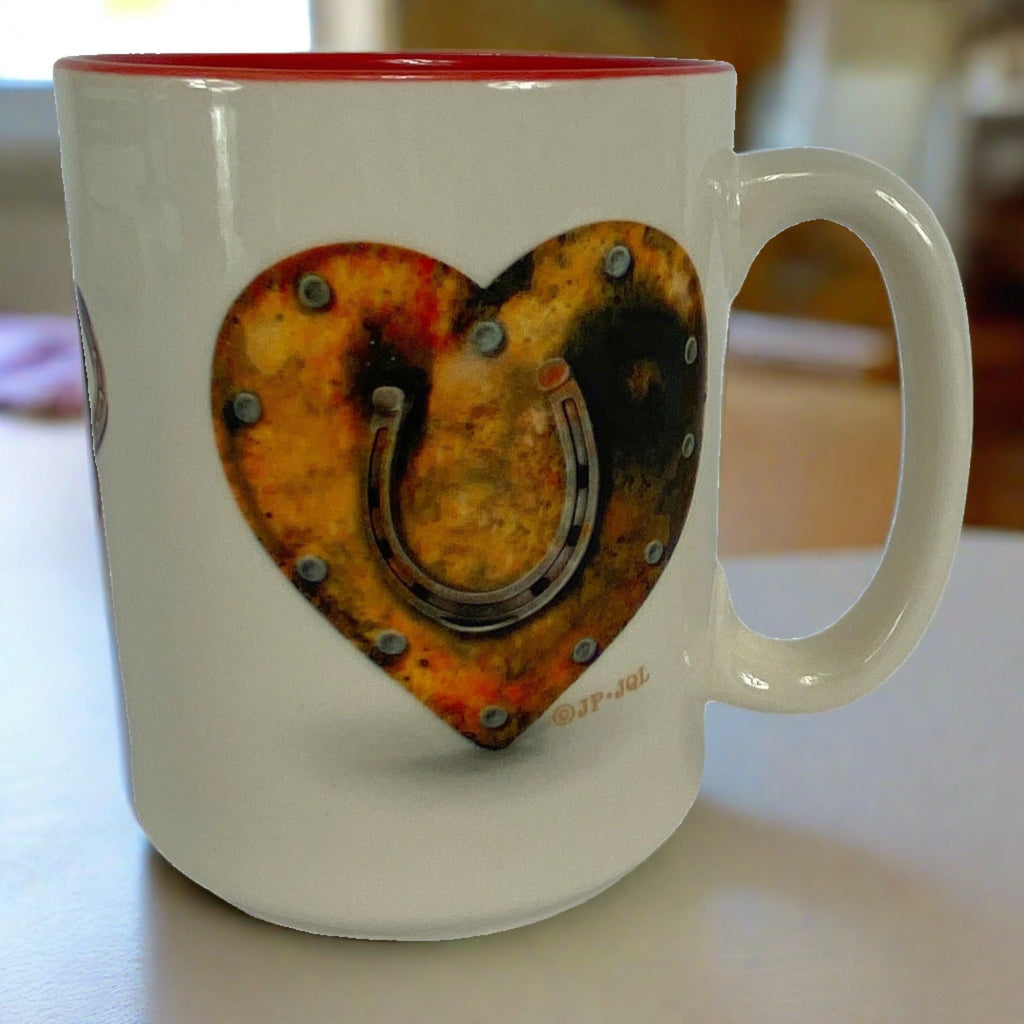 Ceramic Mug 16oz-Hoof Prints