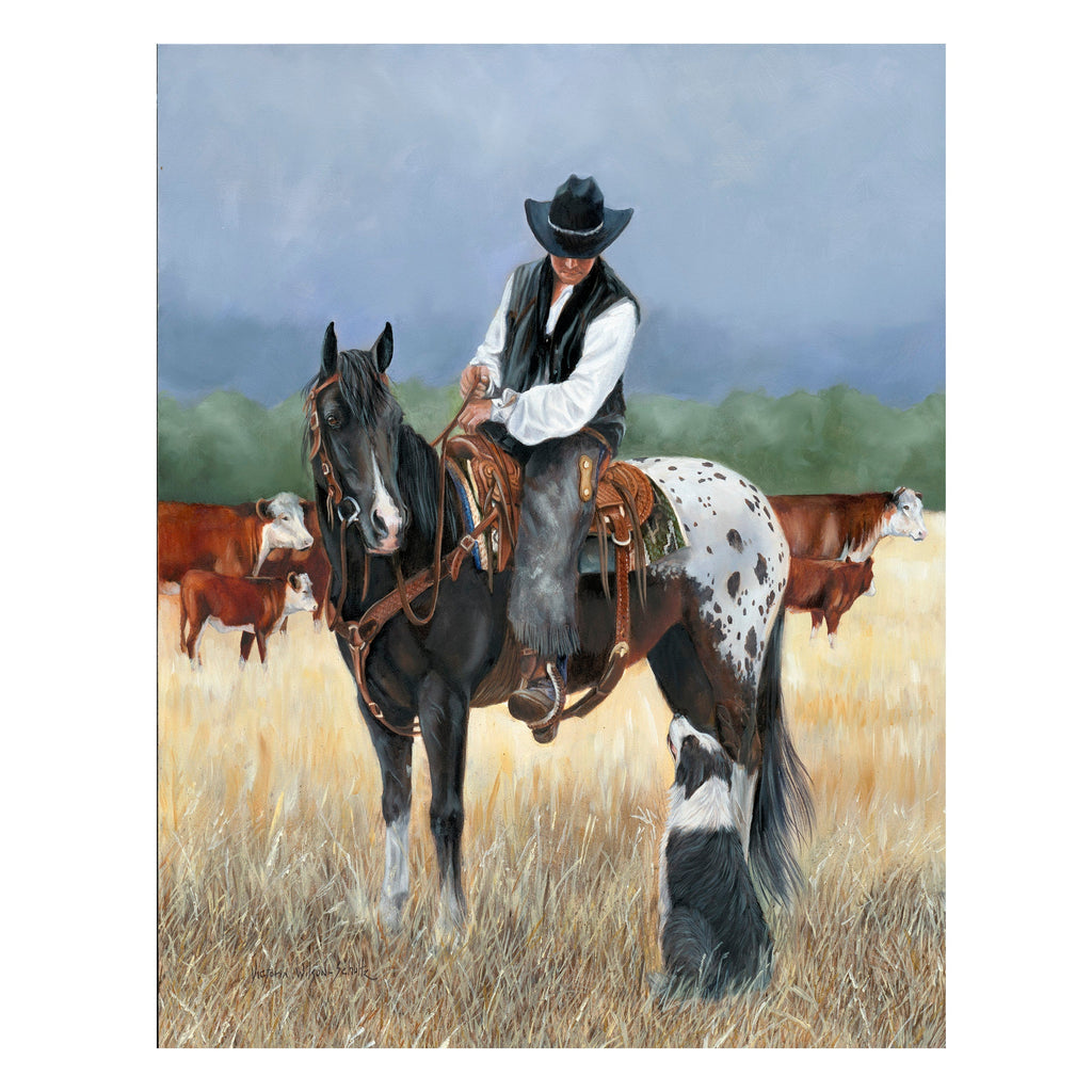 Canvas Art 12in x 16in-Staff Meeting