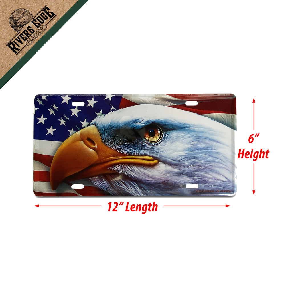 Vanity License Plate 12in x 6in-American Eagle